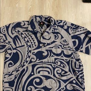 Quicksilver aloha shirt